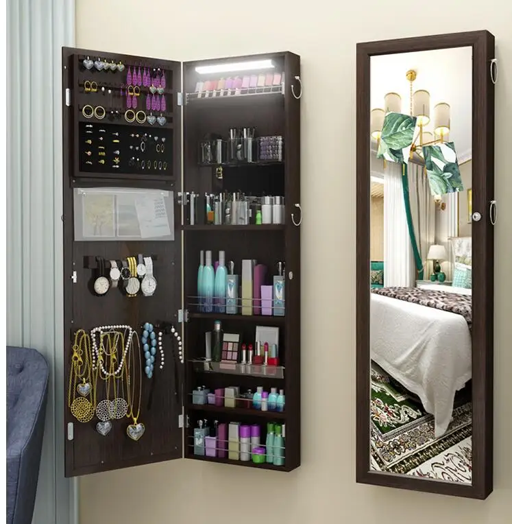 Amazon.com: Tangkula Full Length Door Mirror Wall Mirror, 47.5 x 14.5 Inch  Over The Door Mirror w/Height Adjusting Hanging Hooks, Hanging Wall Mounted  Dressing Mirror for Bedroom Locker Room (Black) : Home