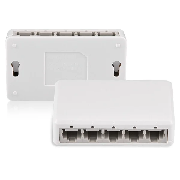Интернет сплиттер Ethernet сетевой коммутатор 5 портов 10/100 Мбит/с scll|Сетевые