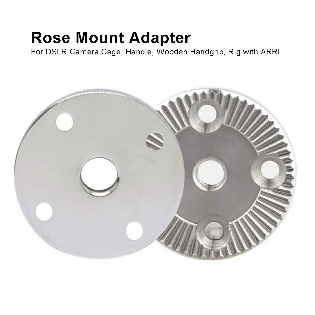 Mcoplus Arri Rosette Mount Adapter gear Head разъем для камеры клетка ручка фотография комплект аксессуары