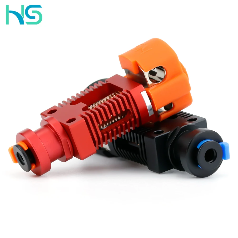 Haldis 3d Vermelho Lagarto v5 Pro v6 Hotend Montado bi Metal Quebra de Calor Chapeado Cobre Hotend para Cr10 Cr10s Ender3 v2 Ender-3 - Imagem 5