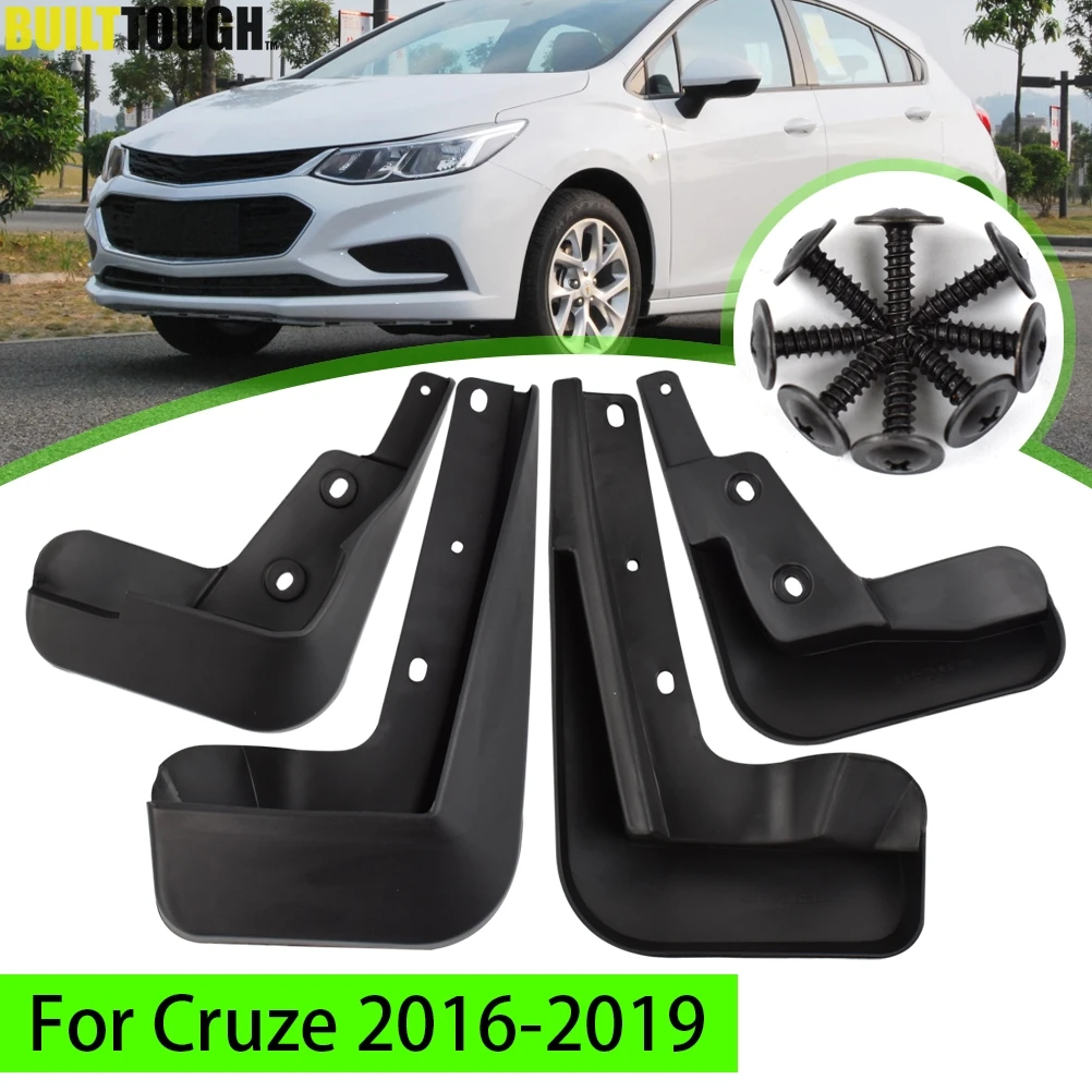 Car Mud Flaps Splash Guards Fender Mudguard Front Rear For Chevrolet Cruze