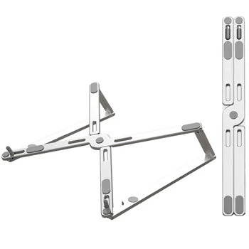 

Universal Aluminum Alloy Laptop Folding Notebook Stand for MacBook Pro Notebook Non-slip Computer Cooling Bracket