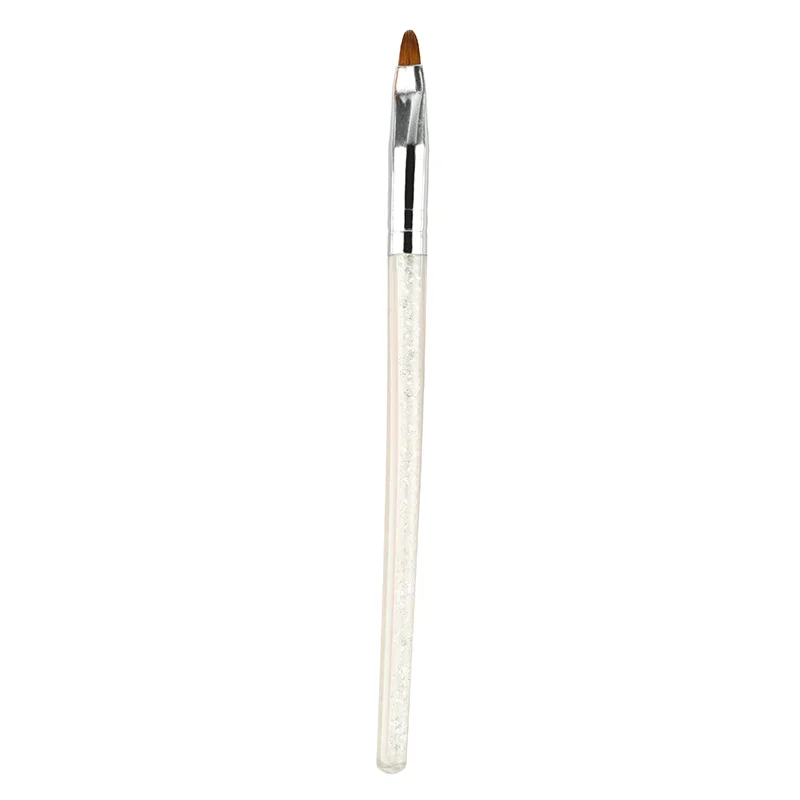 ROSALIND гель лак с крышкой Алмазный Металл акриловая ручка щеточки для ногтей салон лайнер макияж кисти щетка с лампой ручка ногти - Цвет: N5297-02