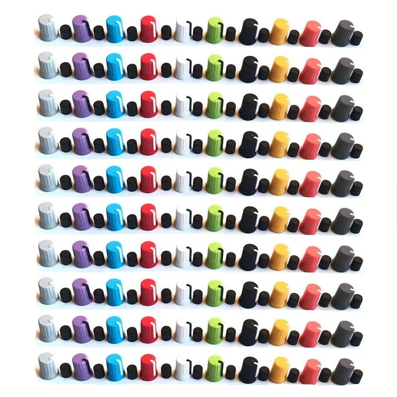 100pcs Rotary Knob NI For Traktor Kontrol Z1 Z2 S2 S4 S5 S8 DJ Controller Mixer