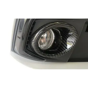 

Carbon Fiber Car Front Fog Light Cover Ring Trim For Honda Civic 10th 2016 -2021 Easy Installation