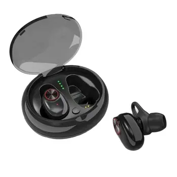 

TWS-V5 Wireless Bluetooth Headset Stereo Music In-Ear Earphone Outdoor Sports Running Noise Reduction Phone Call Earphone