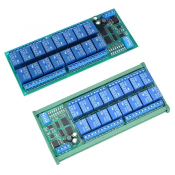 

12V 6-Channel RS485 Relay PLC Electrical Expansion Module for Modbus RTU Protocol Remote Control DC12V Relay