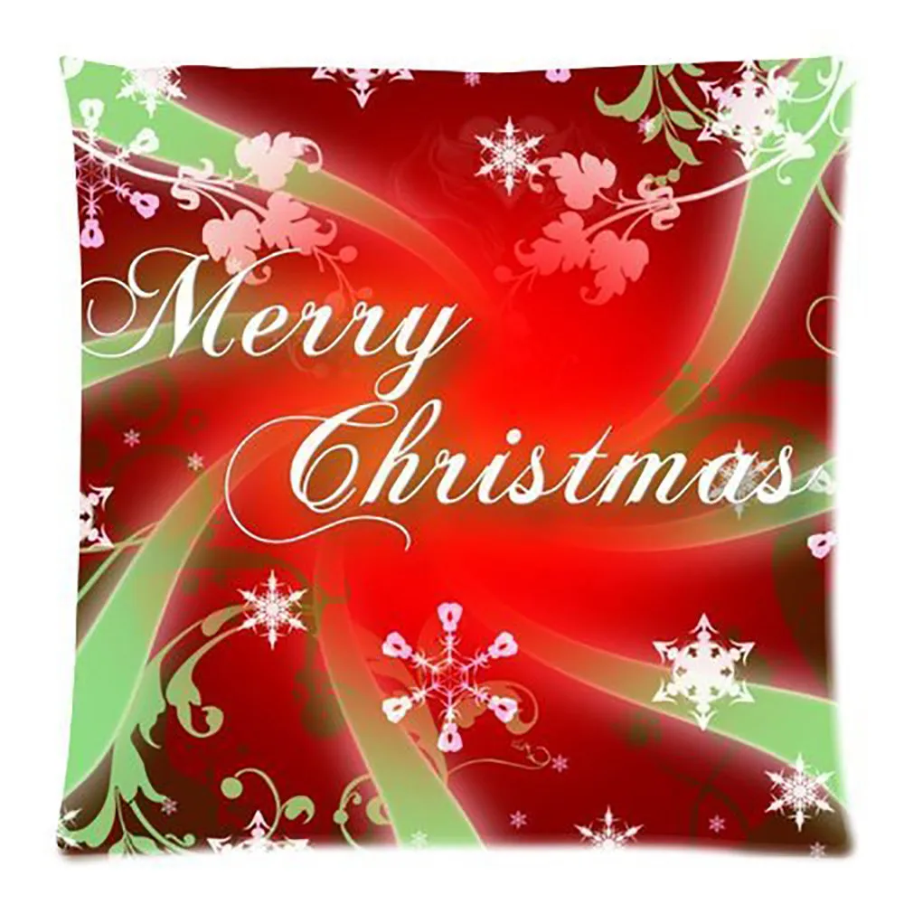 1 шт. наволочка Merry christmasхлопковая льняная наволочка для дивана домашний праздник день рождения товары для праздника Рождество 19SEP25