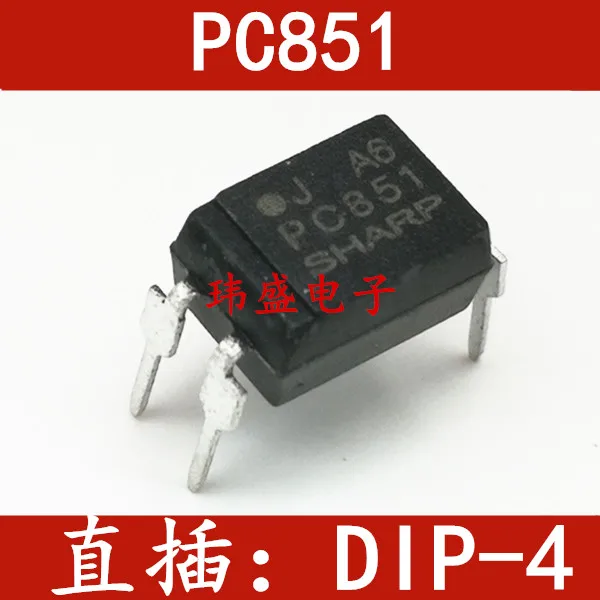 10 шт./лот PC851 PC851XNNSZ0F DIP-4 851 EL851 LTV851 высокое качество
