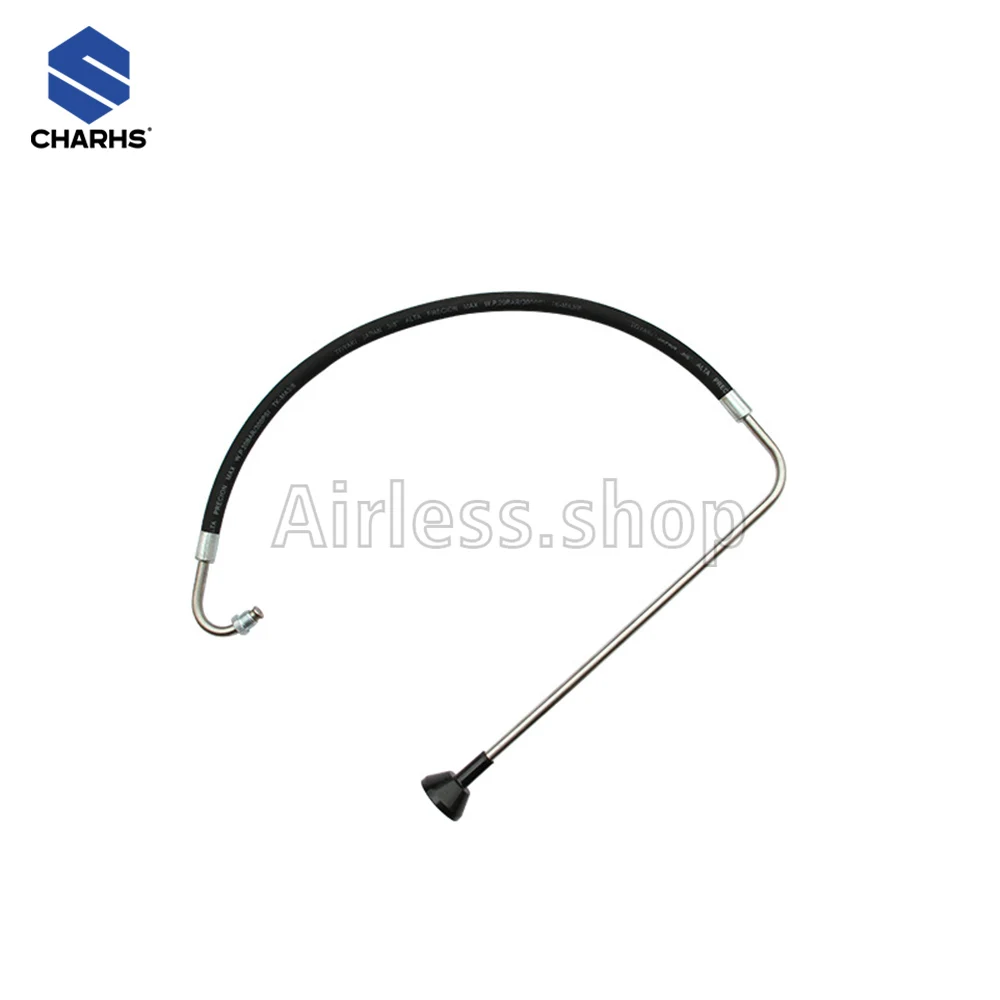 1 4 inch swivel joint airless high pressure spray hose swivel joint fit for paint sprayer replacement accessory 246381 Drain Hose Return Hose Prime Hose Assembly For 390 395 495 595 695 Airless Sprayer Drain Hose Assembly