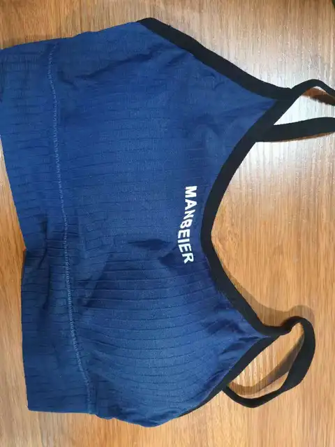 New Sports Bra For Women Gym Sexy Crop Top Bra Women Cotton Underwear Soft Comfort Tube Tops Female Brassiere Tops For Girls blue