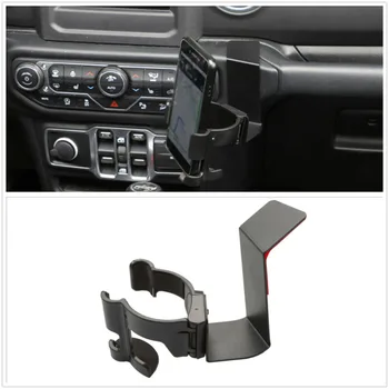 

1pc Multifunction Bracket Set Water Cup Phone Holder Mount Car Interior DIY Accessories For Jeep Wrangler JL 2018 2019 2020