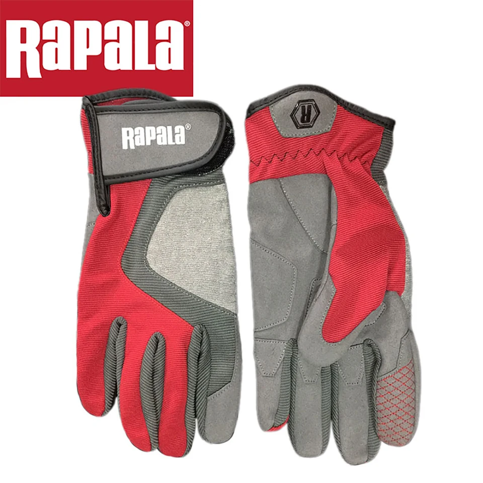 Fishing Gloves RAPALA Full finger/Half finger fingerless Comfort fabrics Anti-Slip