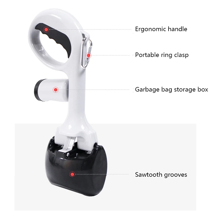 2 в 1 Pet Pooper Scooper Poop сумки набор собака кошка уличная очистка отходов какашки