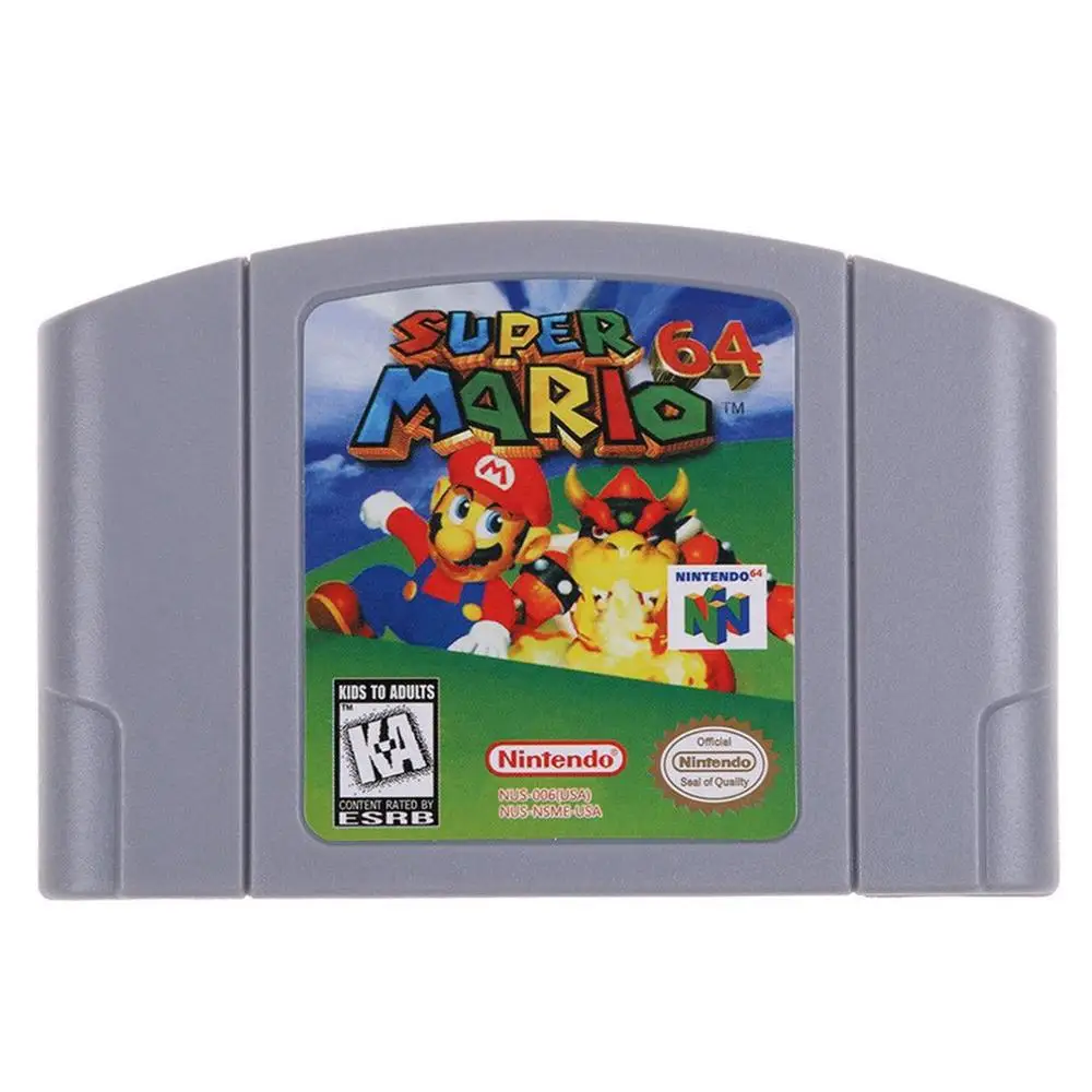 Для rend 64 N64 Mario Smash Bros Zelda видеоигры картридж консоль карта 64 бит игры английский язык версия США - Цвет: Хаки