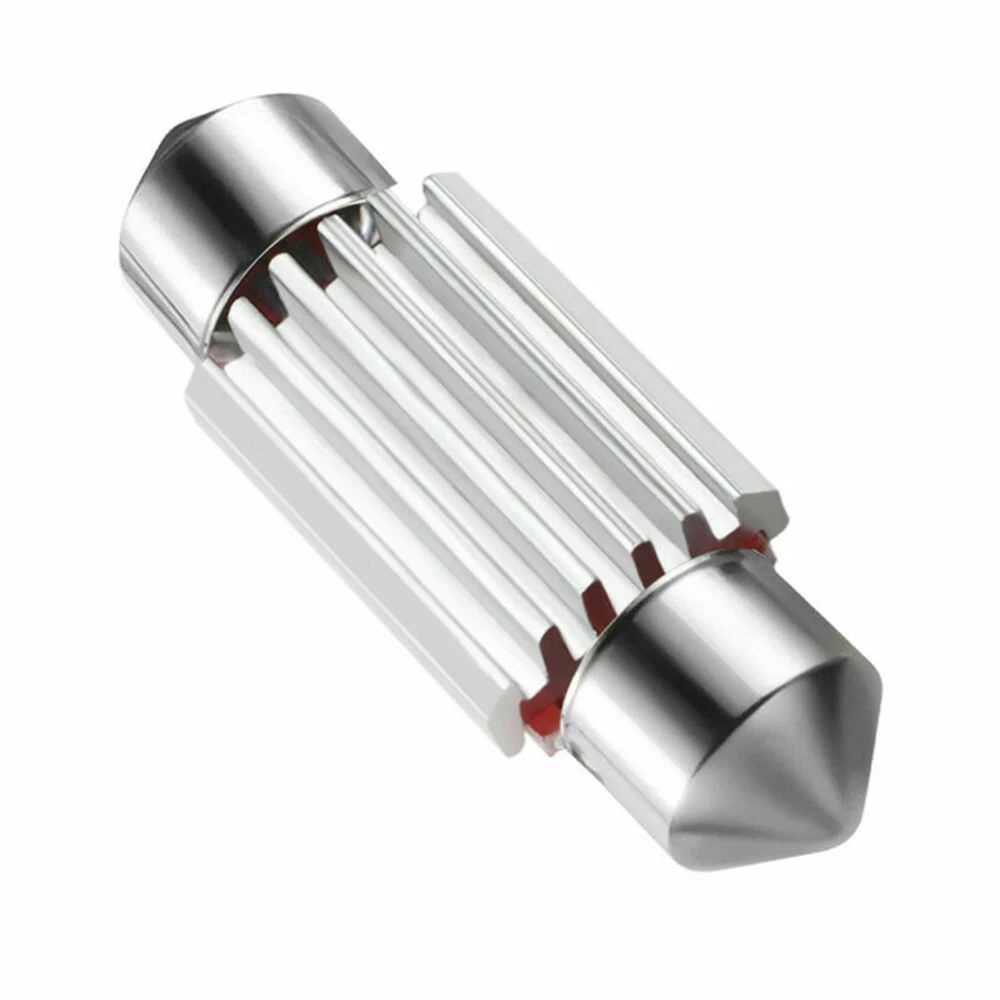 1 пара 36 мм гирлянда светодиодный светильник C5W Canbus 1860SMD интерьер автомобиля Купол Карта светильник 6000K белый