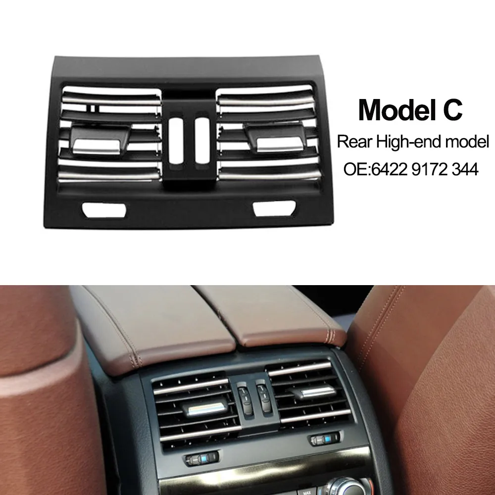 Verbesserte hintere frische Klimaanlage AC-Entlüftungsgitter-Panel-Abdeckung für BMW 5er F10 F11 F18 64229172167 64229158312 – Detail 23