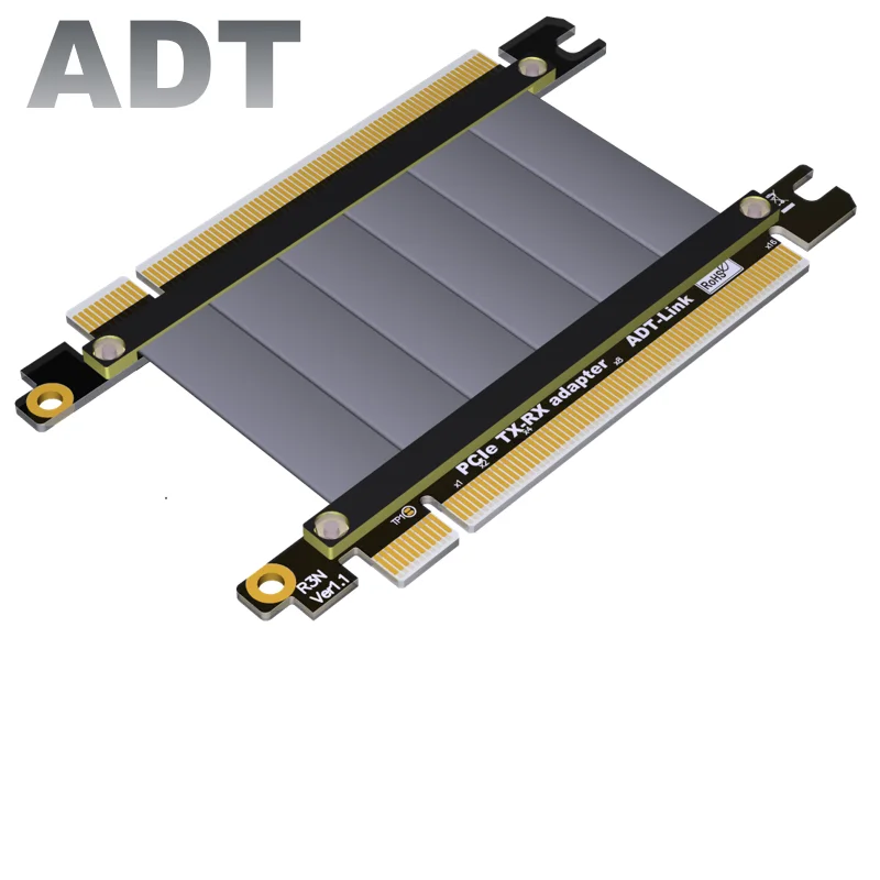 D &amp W PCIE X16 удлинительная линия x16 штекер-гнездо pcie tx-rx обменная сигнала PCIe3.0x16 gen3