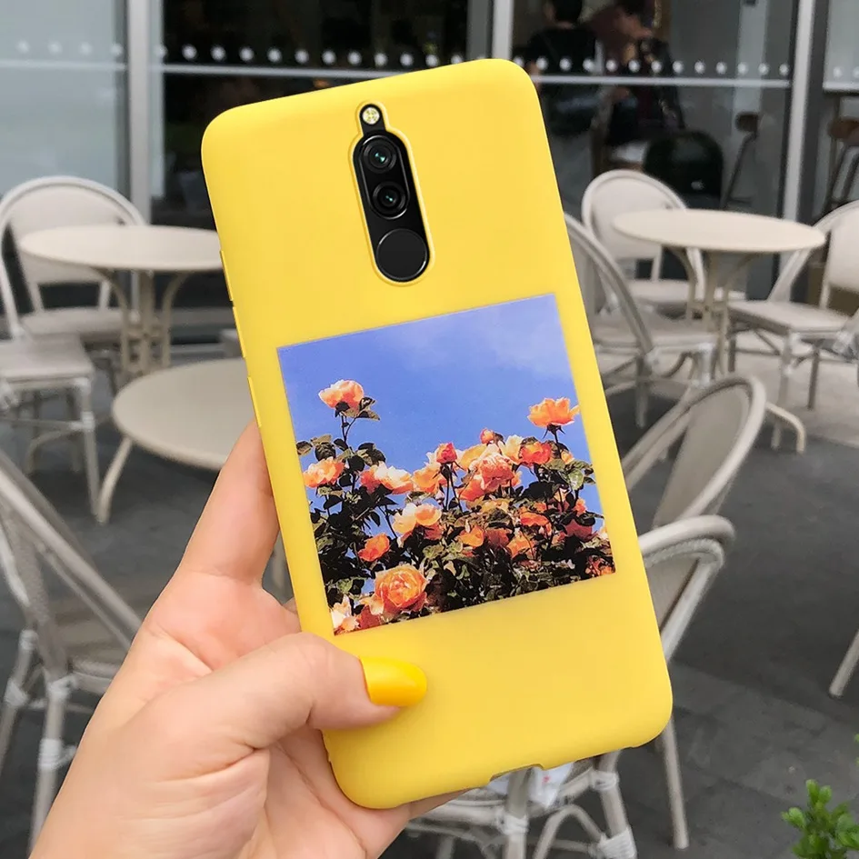 xiaomi leather case card Ốp Lưng Silicon Dẻo Cho Xiaomi Redmi 8 Bao Mềm TPU Cặp Đôi Tình Nhân Cát In Bao Da Cho Xiaomi Redmi 8 Điện Thoại Ốp Lưng Redmi 8 coque Funda leather case for xiaomi