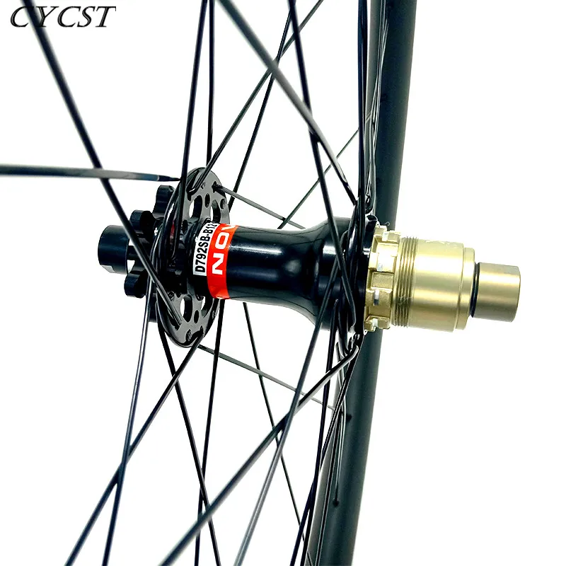 650B 35x25 мм бескамерные mtb задние колеса boost D792SB 148x12 мм 27,5 er Углеродные mtb дисковые колеса 840 г велосипедные Углеродные колеса
