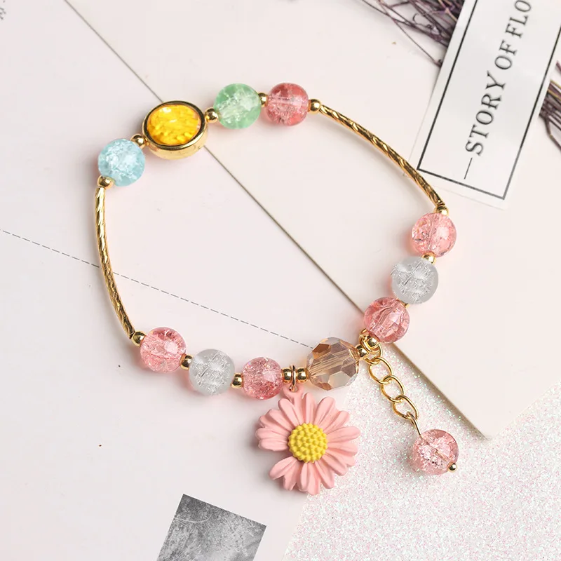 

Little Daisy Bracelets Women's Live Hot Selling Bracelets Korean-style Design Hand Jewelry Ornament Bracelet