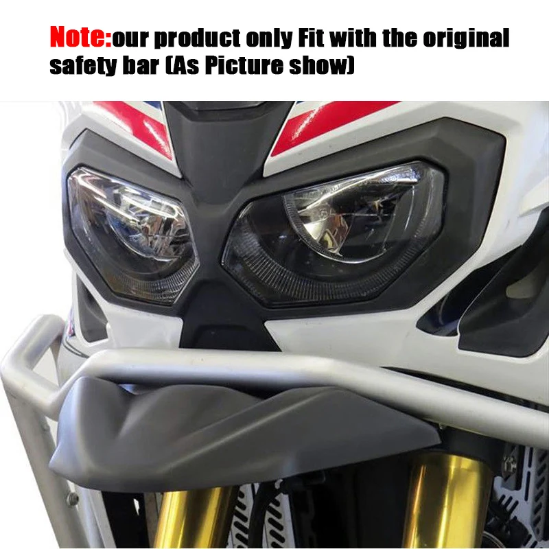 Мотоциклетный передний брызговик насадка на нос удлинитель для HONDA CRF1000L Africa Twin 2016