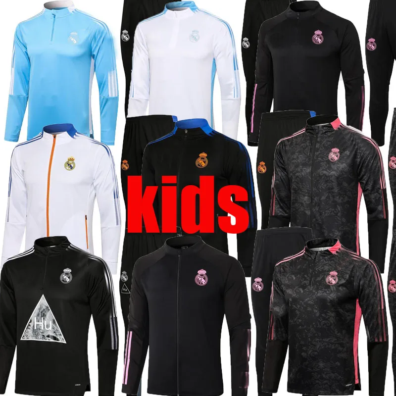 de entrenamiento de fútbol para niños, kit chándal con cremallera completa, BENZEMA BALE, 21 y 22, del Real Madrid, 2021, 2022 - AliExpress Deportes y entretenimiento