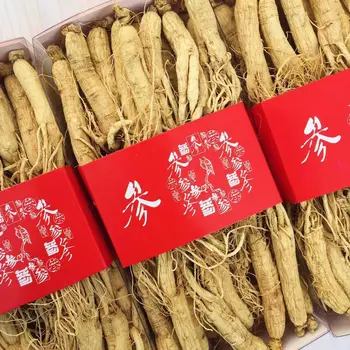 

250g-500g Natural high quality white ginseng root Sugar free ginseng free delivery