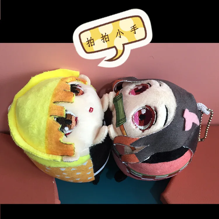 Убийца демона: Kimetsu no Yaiba Kamado Tanjirou Kamado Nezuko Косплей плюшевый брелок сумка брелок держатель подвеска игрушка кукла подарок