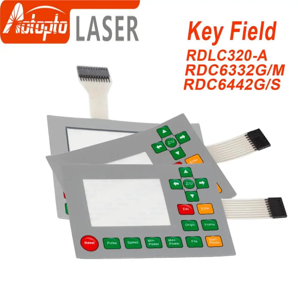 Ruida Membrane Switch for RDLC320-A RDC6332G RDC6332M RDC6442S RDC6442G Key Field Keyboard Mask Ruida Membrane Switch for RDLC320-A RDC6332G RDC6332M RDC6442S RDC6442G Key Field Keyboard Mask