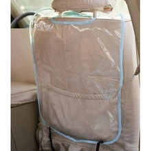 Автомобильное сиденье анти-кик-коврик детское автомобильное сиденье задняя защитная крышка Пластиковый детский кик-коврик грязеочиститель автомобильные аксессуары