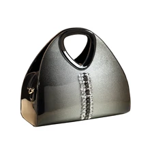 ICEV Новая модная дизайнерская Высококачественная сумка-мессенджер Женская Офисная сумка из лакированной кожи на плечо с ручкой сверху