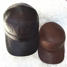 H3507 мужская Тонкая шляпа с козырьком, плоская кожаная кепка, Молодежные зимние осенние шляпы с буквами, мужские наушники высокого качества, модная кепка