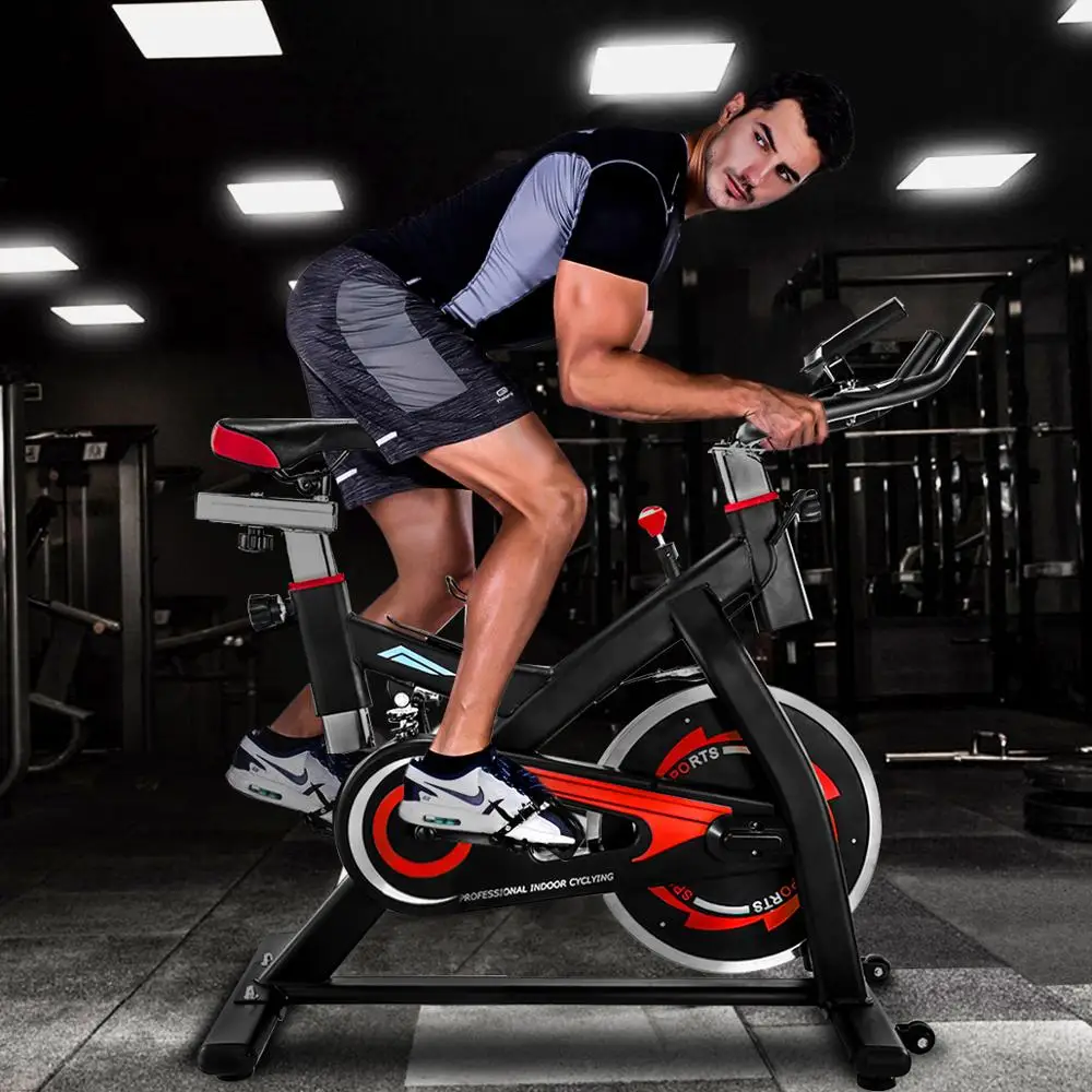 Домашний спиннинговый велосипед ультра тихий внутренний велотренажер высокого