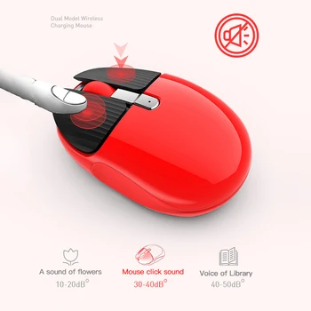 

Mini Portable Wireless Mouse 1200DPI Silent 3Buttons Optical Mouse with Nano Receiver Home Office For PC Laptop Computer