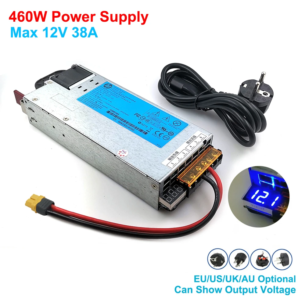 Блок питания 460 Вт 38A для ISDT Q8 P10 Hota D6 ToolkitRC M6D умное балансирующее зарядное