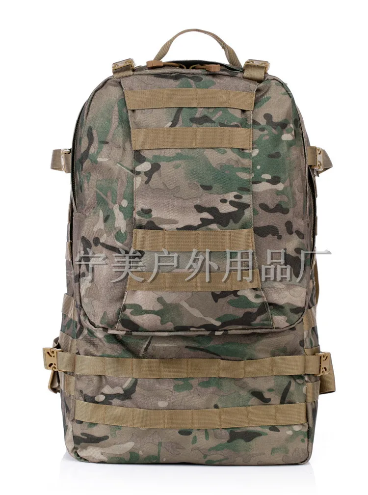 Combination Backpack Outdoor Backpack Mountaineering Bag 50L Waterproof Army Fans Camouflage Tactical Combination Tactical Backp