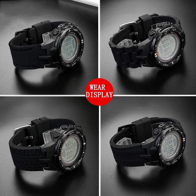 For Casio PRW-3000/3100/6000/6100Y PROTREK Mountaineering Sports Silicone Watchband belt With Modified Men Accessories strap