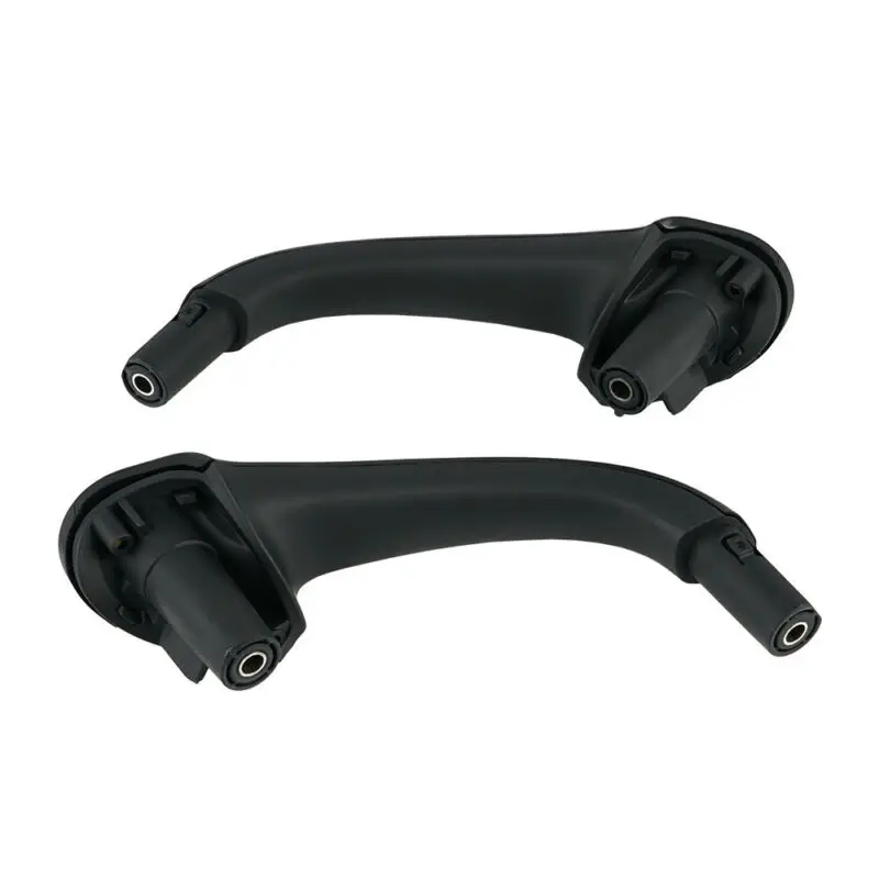 

2pcs Car Door Pull Handle Auto Front Interior Black For Benz W203 C-Class Interior Door Pull Handle