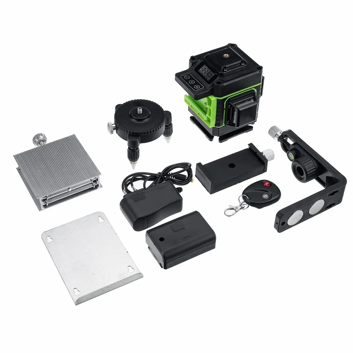 Laser Horizontal Wall Meter Instrument Automatic Leveling Precision Positioning Waterproof Wear-resistant Portable Belt Base