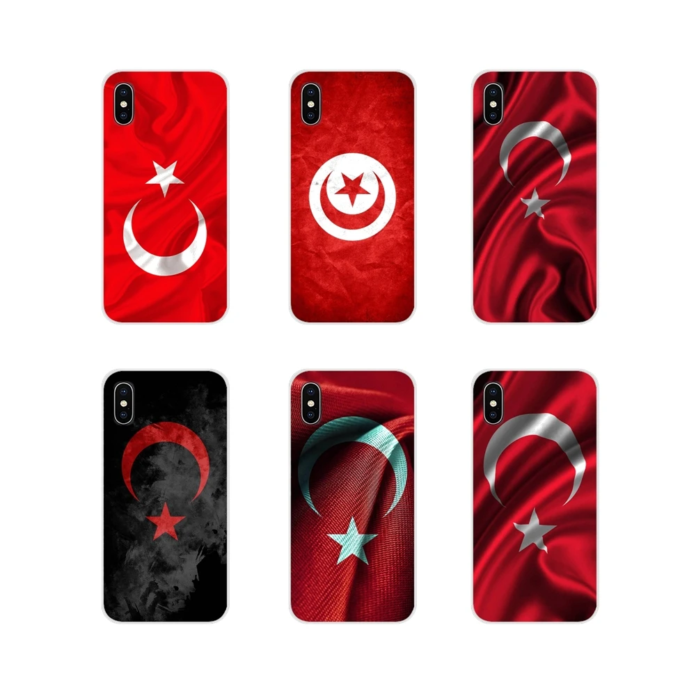 Аксессуары с турецким флагом чехлы для телефонов Apple iPhone X XR XS 11 12pro максимальная