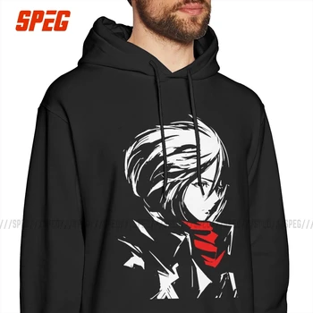 

Attack On Titan AOT Beautiful Hoodies Men Funny Hooded Tops 100% Cotton White Hooded Sweatshirts