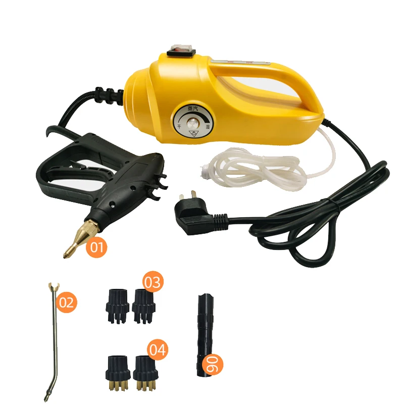 Limpador a Vapor Multi-plug 2500W Powerfull 3Bar Ferramenta de Limpeza a Vapor