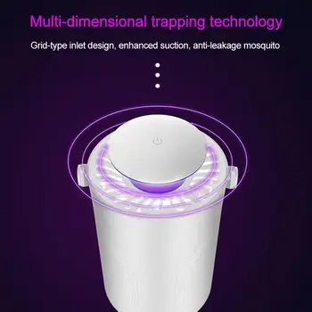 

1pc 240V USB Electric Mosquito Killer Lamp Radiationless Mosquito Killer Photocatalysis Mute Home LED Bug Zapper Insect Trap