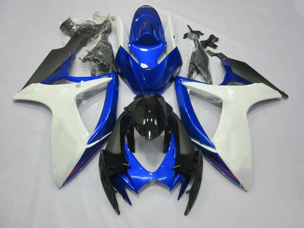 ZXMT УФ свет отверждения покрашенный обтекатель комплект для Suzuki GSX-R600/750 2006-2007 K6 06 07 ABS литой кузов многоцветный