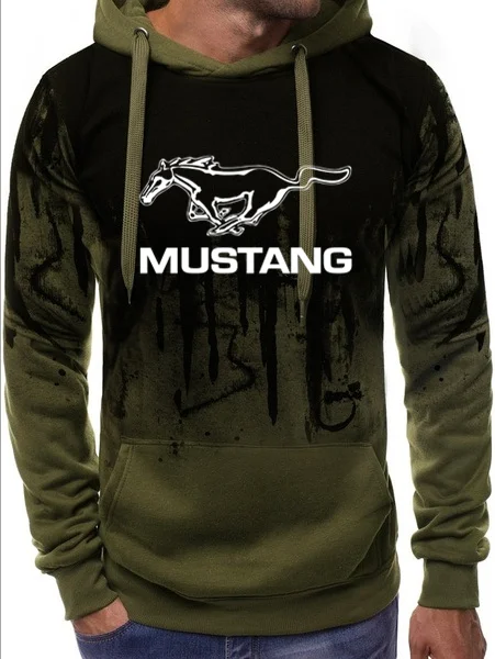 Толстовка с капюшоном Mustang auto hoodie shelby youngtime muscle car