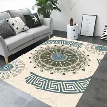 Абстрактный высококачественный цветочный ковер, противоскользящий ковер, современный кухонный коврик в форме шкуры ковры для гостиной
