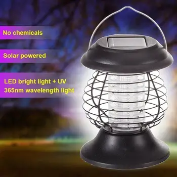 

Mosquito Killer Lamp Solar LED Light Mosquito Zapper Insect Killer Light Garden Lawn Night Lamp Solar Lights Lighting