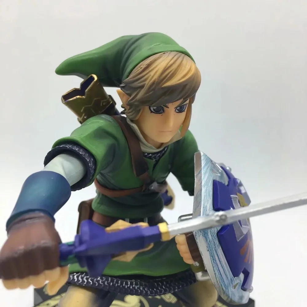 Лидер продаж 20 см Zelda небу меч из ПВХ движущаяся фигурка 1/7 Аниме игра игрушка о