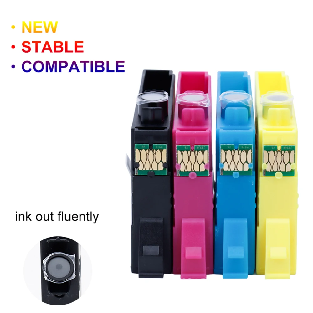HS compatible Epson 502XL cartridges combo pack 502 502-XL XP-5105 XP5100 WF-2860DWF WF-2865DWF XP5105 WF-2860